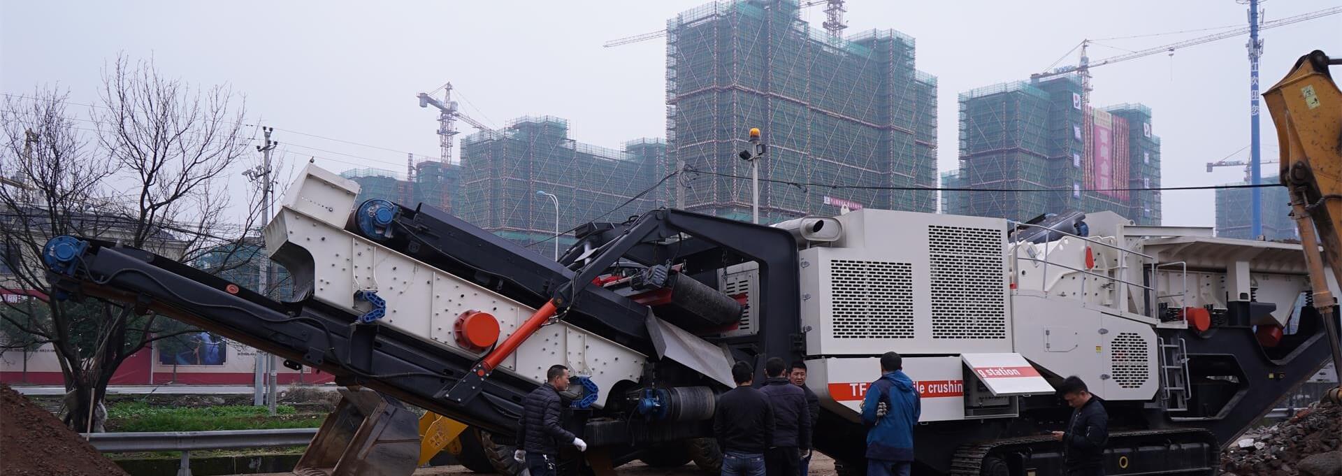 Shandong 200T /h construction waste treatment line